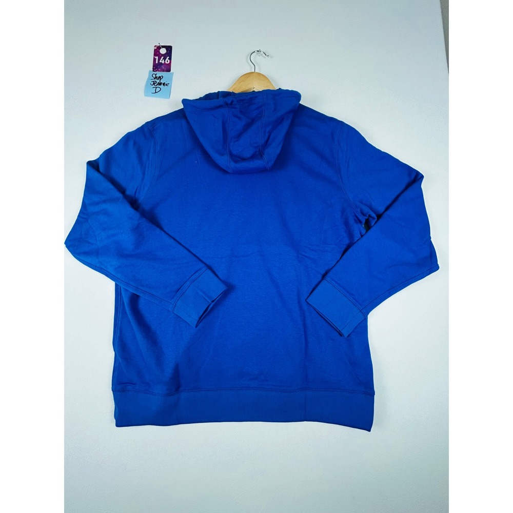 Air Jordan Mens Hoodie Sweatshirt Large Royal Blue NWT Streetwear Athleisure - Picture 3 of 5